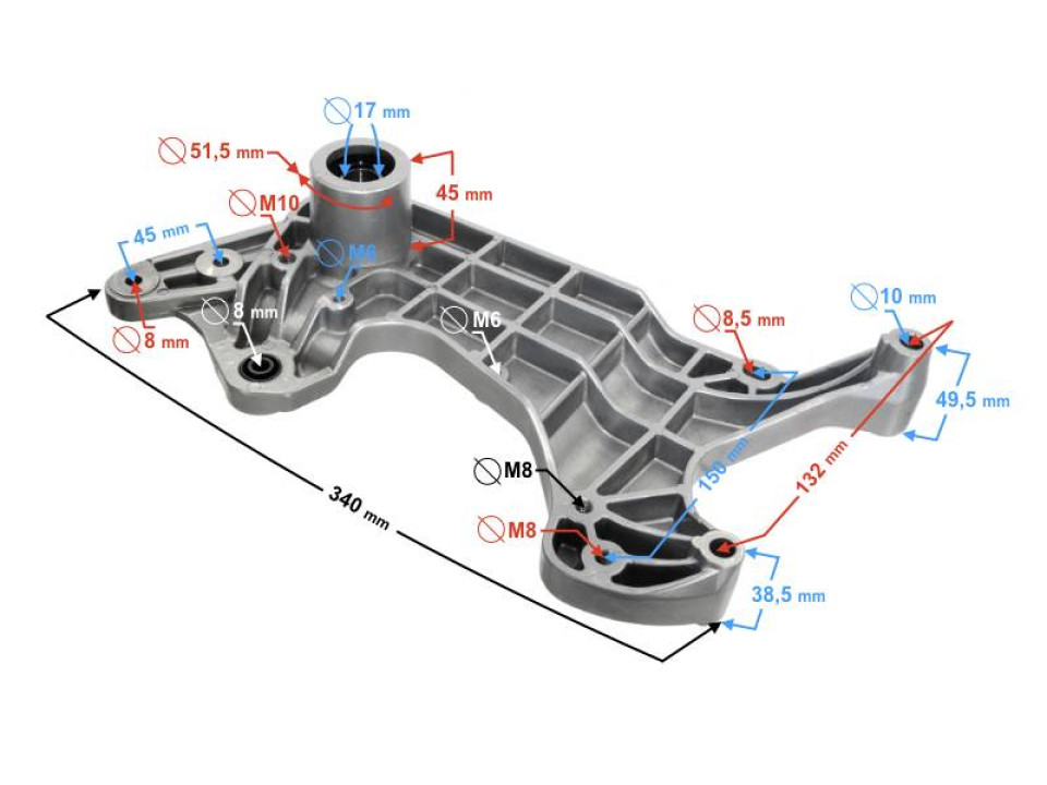 jaszmotor_webshop_kipufogo_tarto_konzol_barton_b-max_125ccm_-_moretti