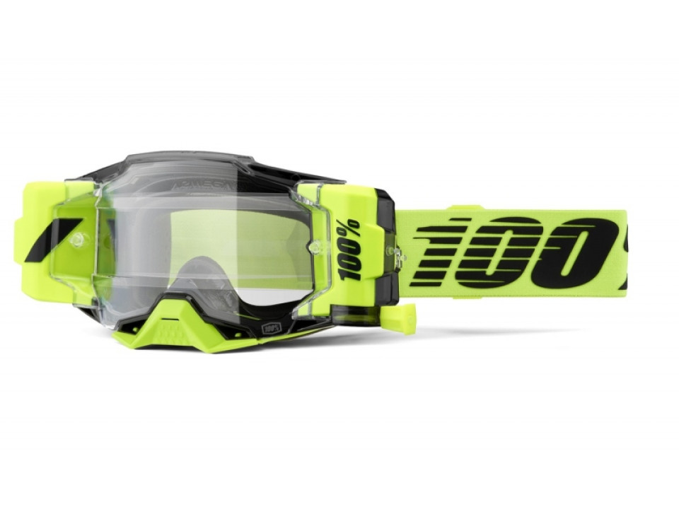 jaszmotor_webshop_100%_-_armega_forecast_szemuveg_-_zold_-_Átlatszo_plexivel