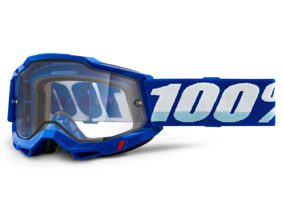 jaszmotor_webshop_100%_-_accuri_2_usa_kek_enduro_szemuveg_-_Átlatszo_plexivel