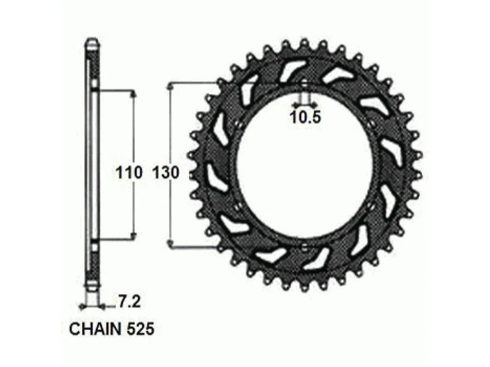 jaszmotor_webshop_lanckerek_hatso_sunstar_sunr1-4474-43_(525_-_43_fogas)