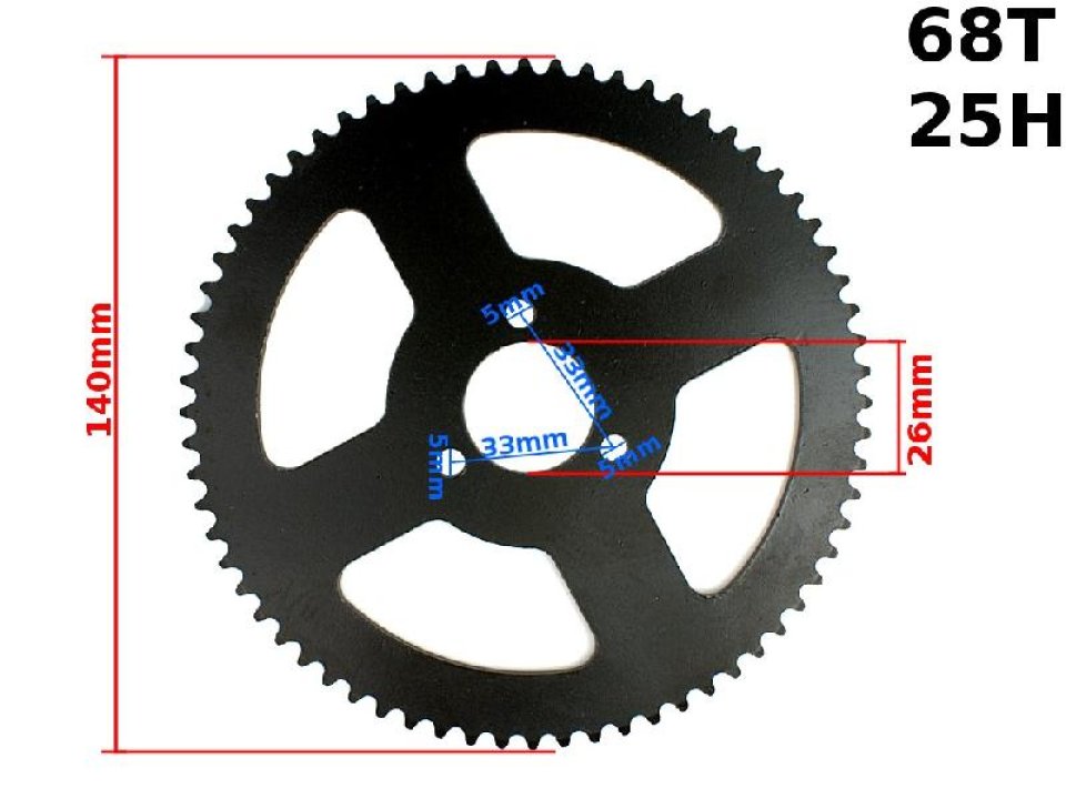 jaszmotor_webshop_lanckerek_hatso_68_fogas,__vekony_lachoz_<br>(25h)_pocket_bike_-_mr_<br>(hb)